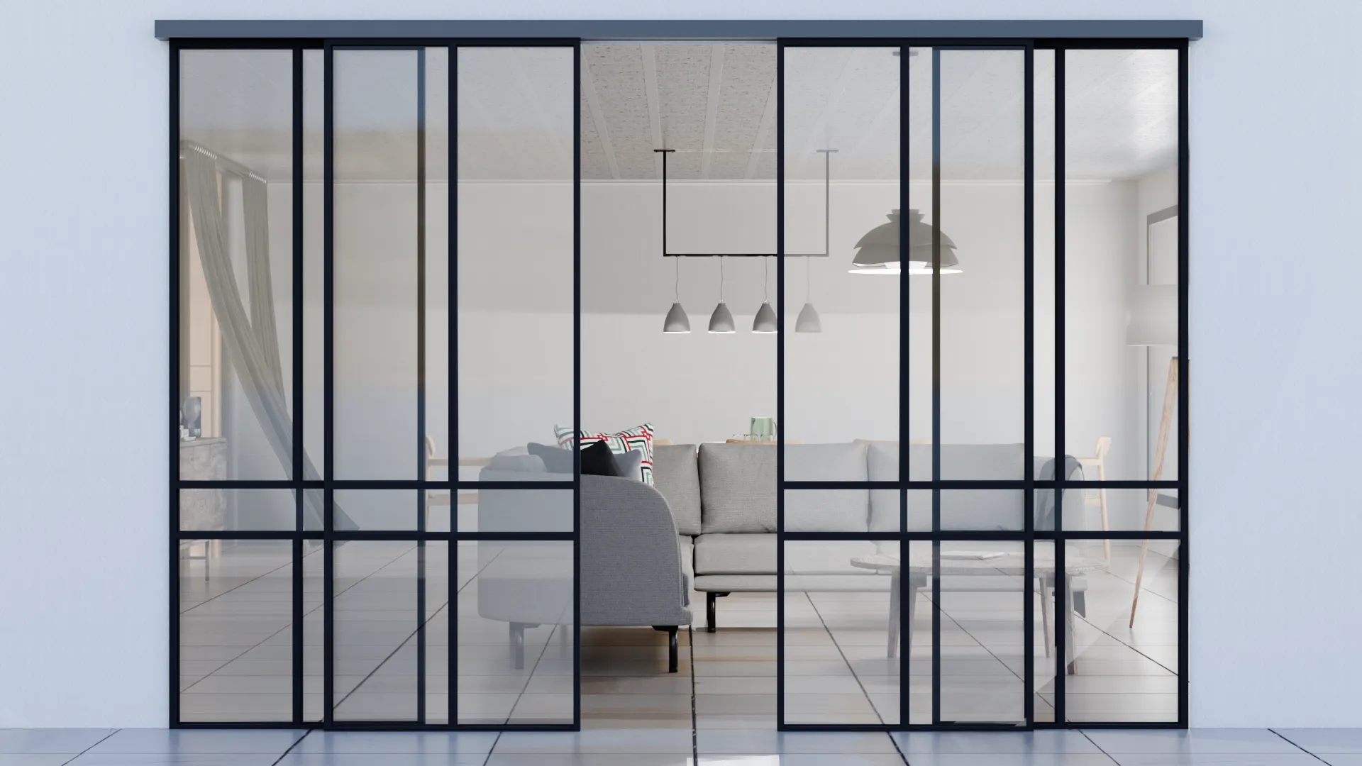 Межкомнатная перегородка LOFT-2