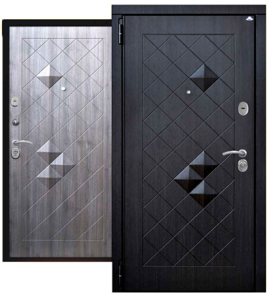 На изображении металлическая входная двери серии Старт 